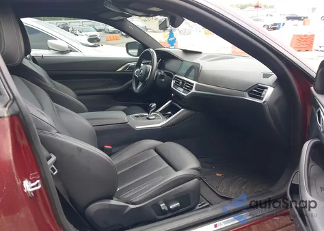 2022 BMW 430I xDrive из США, поврежденный, VIN WBA73AP09NCK28311